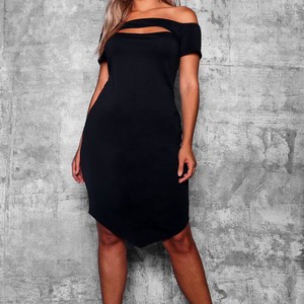 Plus midi dress